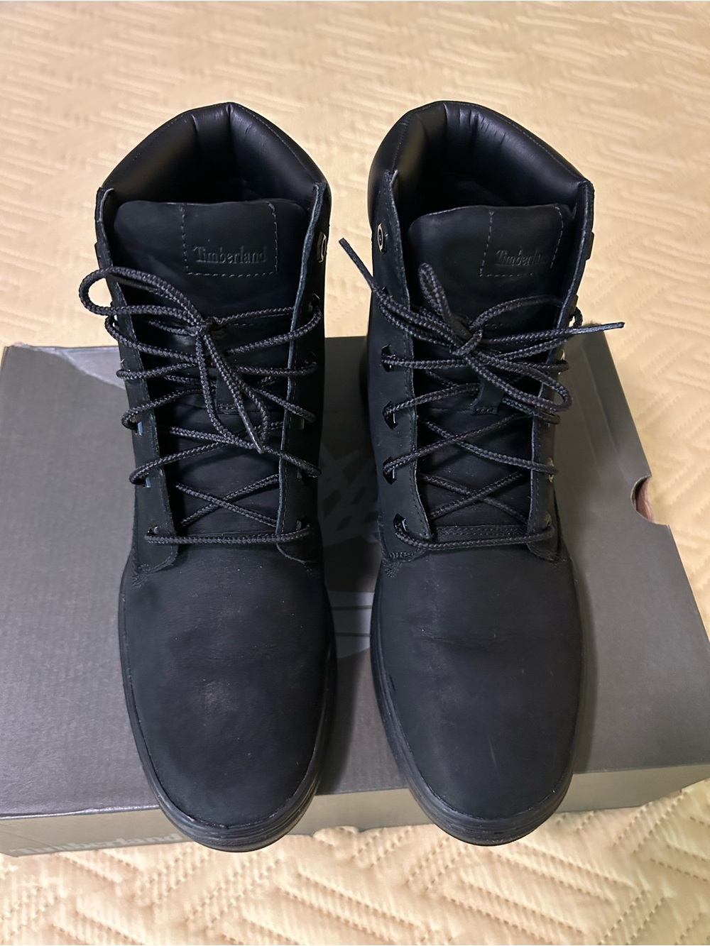 Timberland Black women’s Lace-Up Nubuck Boots